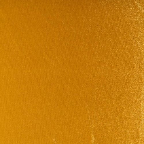 Бархат-лайкра К33-762 желто-золотой однотонный