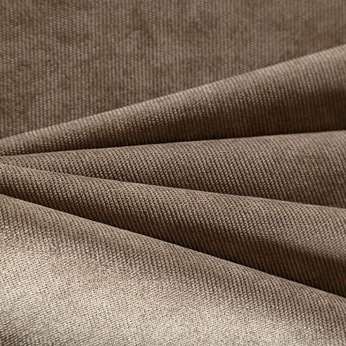 Вельвет стрейч 008-06957 умбра однотонный