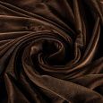 Бархат К17-042 темно-коричневый однотонный