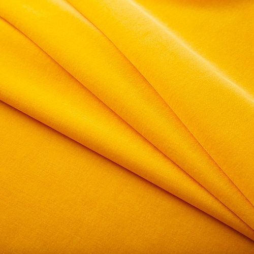 Бархат хлопковый стрейч 002-20537 желтое золото