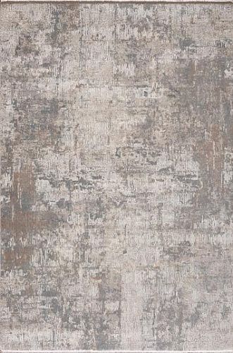 Ковер прямоугольный 240х340 см Woolknot Craft MT036 темно-серый/кремовый