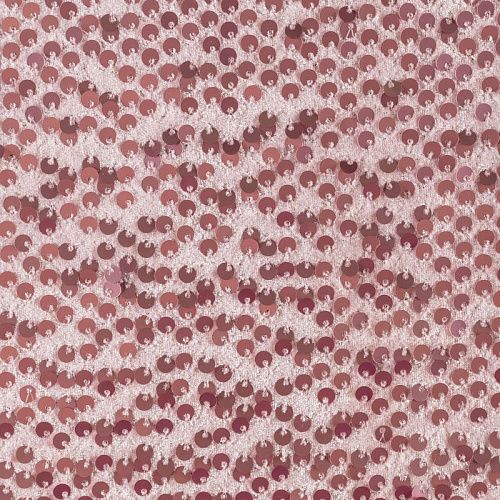 Бархат с пайетками К24-047 пудрово-розовый