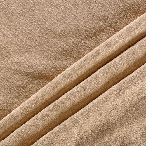 Лен-вискоза 035-00845 песочный однотонный
