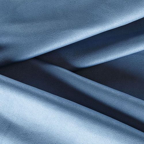 Замша искусственная 018-05690 серо-глубой однотонный