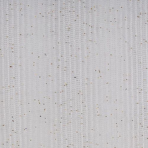 Фатин с напылением К33-946 молочный однотонный