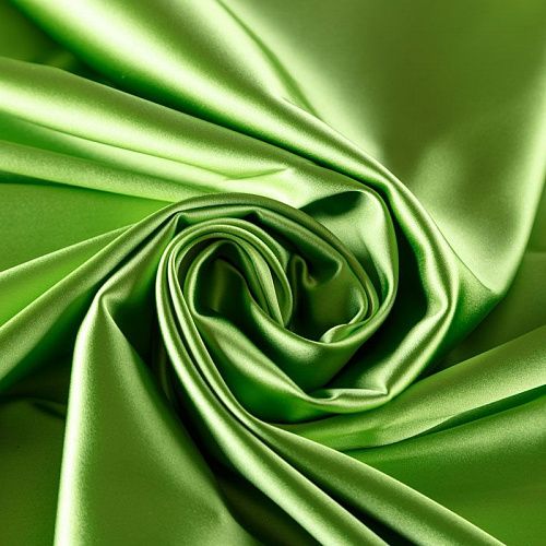 Сатин 001-04530 зеленое яблоко однотонный