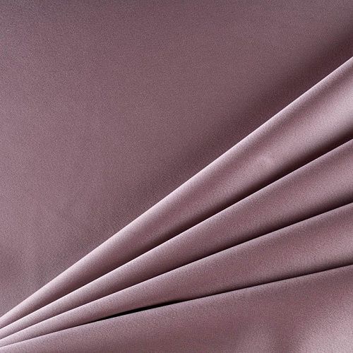 Сатин стрейч К33-564 пепельно-розовый однотонный