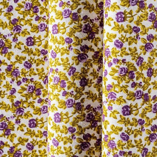 Ткань портьерная L-280 см Т433-02-58 молочный принтованный