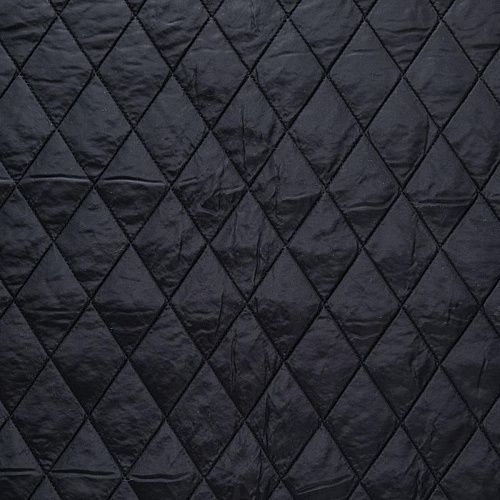 Ткань курточная 033-05377 черный однотонный