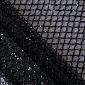 Сетка со стеклярусом 050-13575 черный