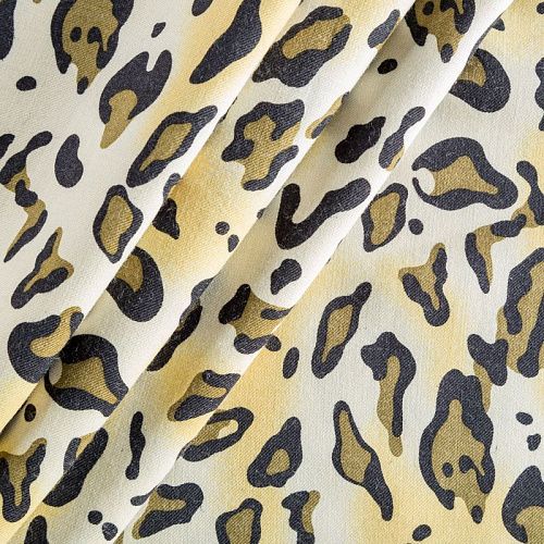 Шерсть плательная 066-02260 песочный принтованный