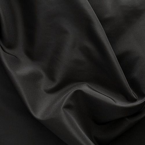 Ткань портьерная тафта h-295 см Т333-02-135 черный однотонный