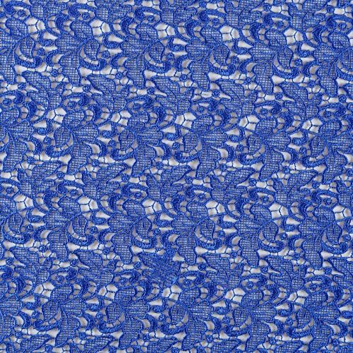 Гипюр-макраме К12-960 васильковый