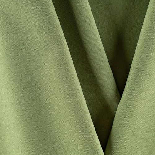 Габардин К25-1275 оливково-зеленый однотонный