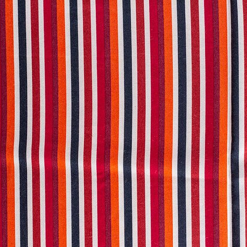 Штапель 069-01095 белый принтованный