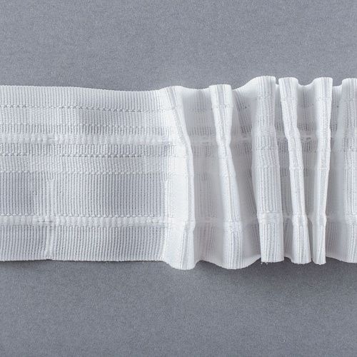 Лента драпировочная 60 мм 101-2701 регулируемая белая