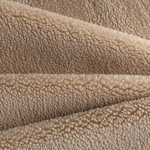 Мех искусственный К30-131 экрю однотонный