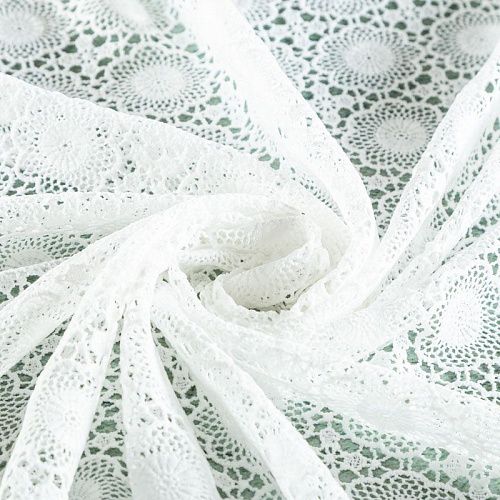 Гипюр-макраме К21-1070 белый