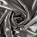 Бархат-лайкра К33-763 серебристо-серый однотонный