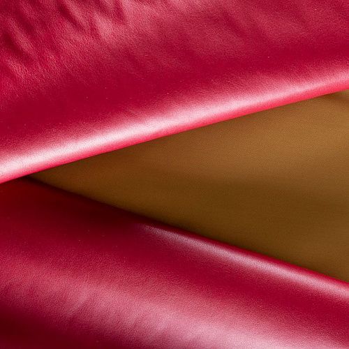 Экокожа К21-645 красный однотонный