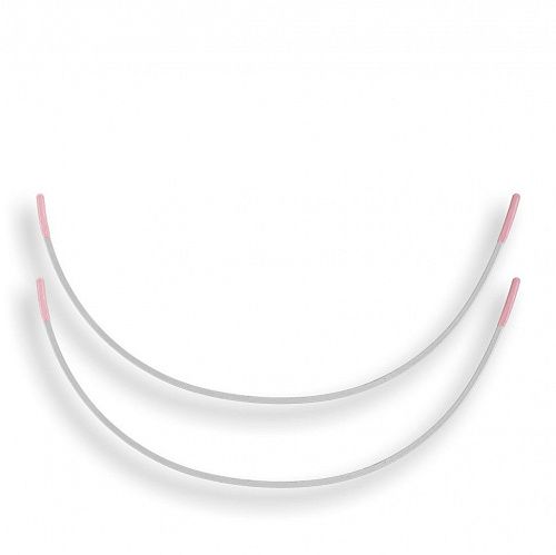 Косточки плоские BLITZ 2 мм 200 мм металл 2 шт KB20 белый