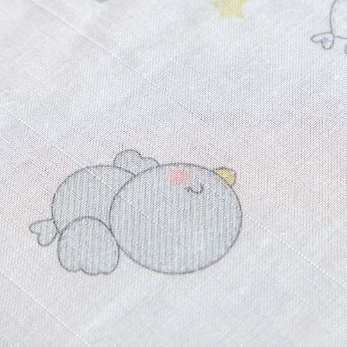 Тюль 05-01-02603 белый принтованный