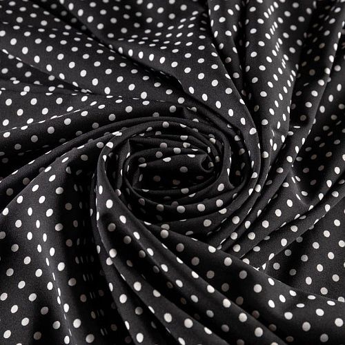 Вискоза "Лоренцо" К33-184 черный принтованный