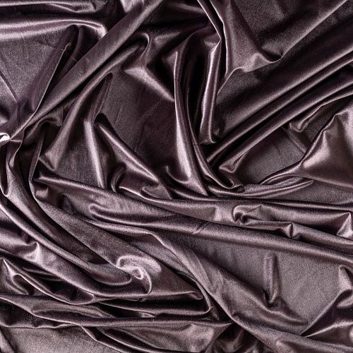 Бархат-лайкра К33-572 розовый антик однотонный