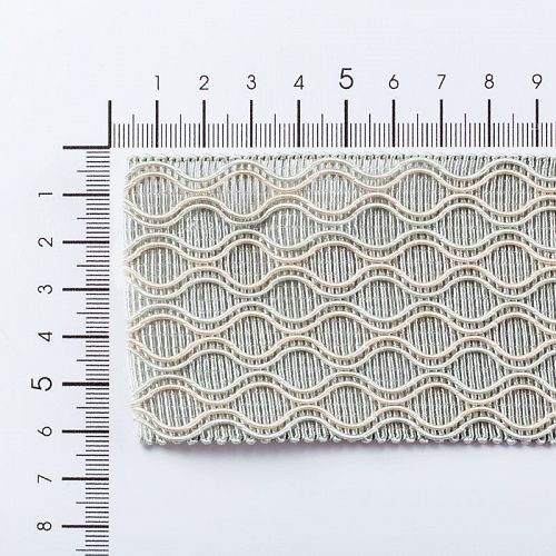 Бордюр жаккардовый 6 см 0000-357-104-010 фисташковый 