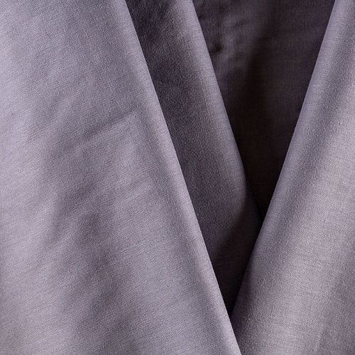 Хлопок-вуаль К28-688 кварцевый серый однотонный
