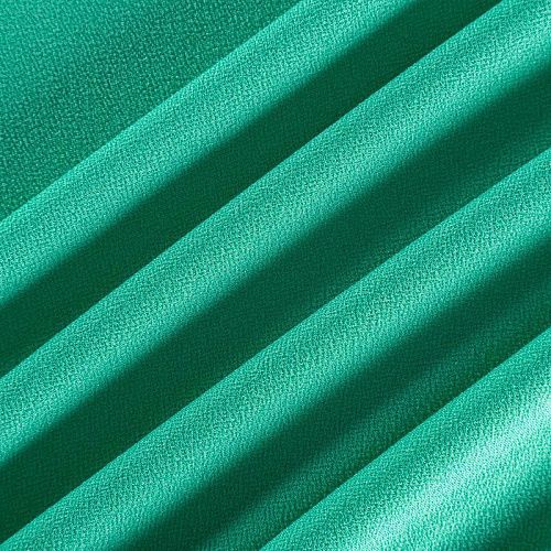 Джерси-креп 014-03738 морской зеленый однотонный