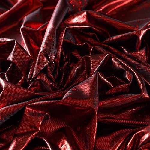 Трикотаж лазер 034-09242 черно-красный