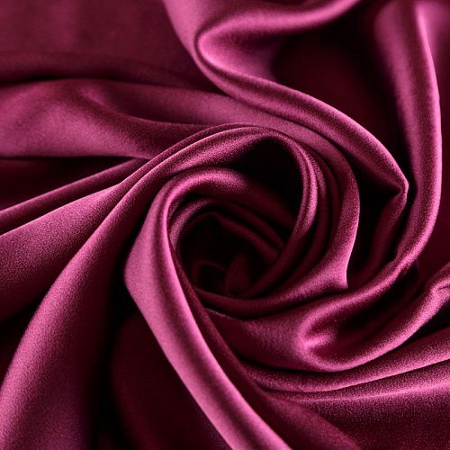 Кади креп-атлас 001-06633 пурпурная фиалка однотонный