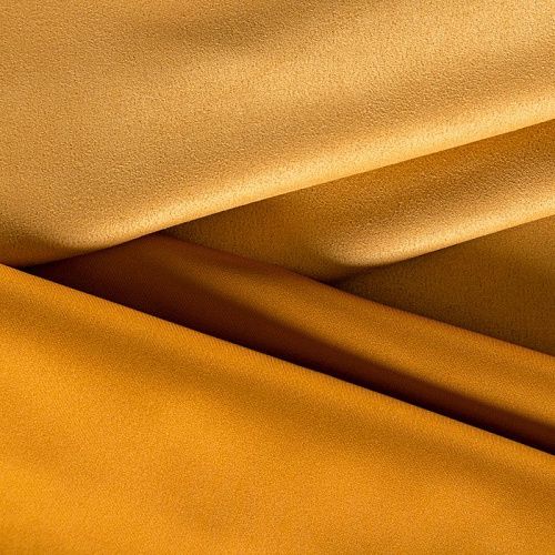 Замша-джерси 018-02325 шафрановый однотонный