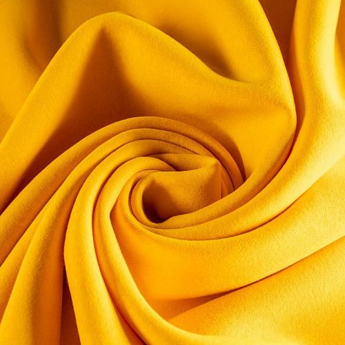 Футер с начесом 062-00528 желтый однотонный