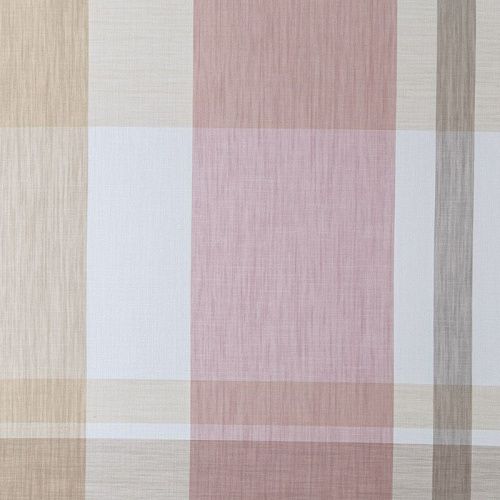 Тюль лен Т477-01-09 белый принтованный