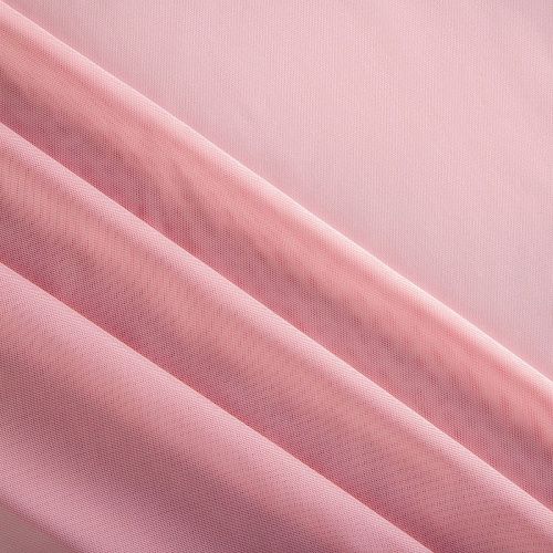 Сетка трикотажная 050-02068 пудрово-розовый однотонный