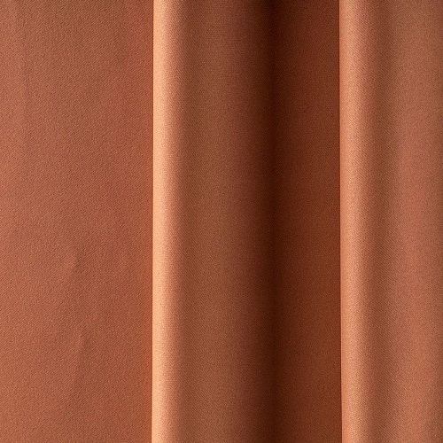 Ткань портьерная блэкаут h-290 см 10-02-00303 пастельно-оранжевый однотонный