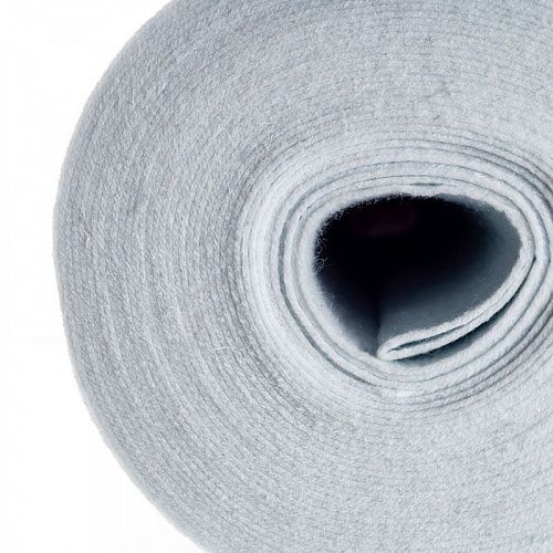 Фетр К33-437 белый однотонный