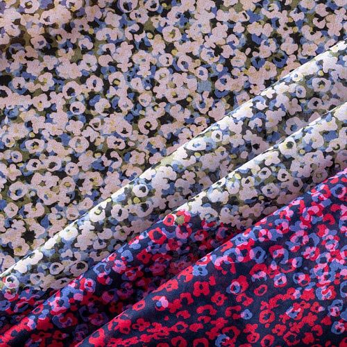 Батист 003-00875 нежно-розовый принтованный