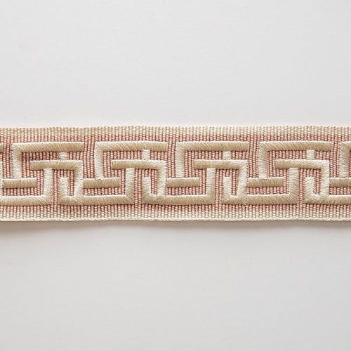 Бордюр жаккардовый 3,5 см 0000-357-104-014 розовый 