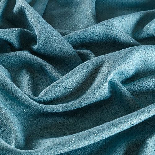 Твид шанель 052-05405 мятно-бирюзовый однотонный