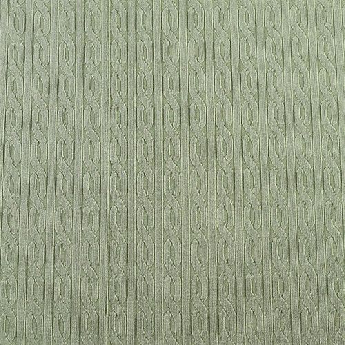 Трикотаж 056-10481 салатовый однотонный