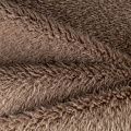 Мех искусственный К36-233 серо-бежевый однотонный