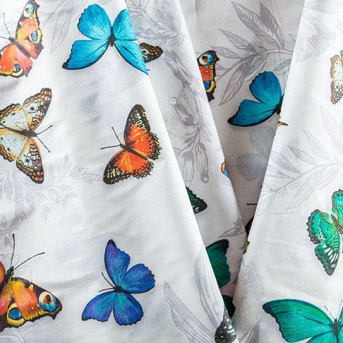 Перкаль ш.220 см 007-03516 белый принтованный