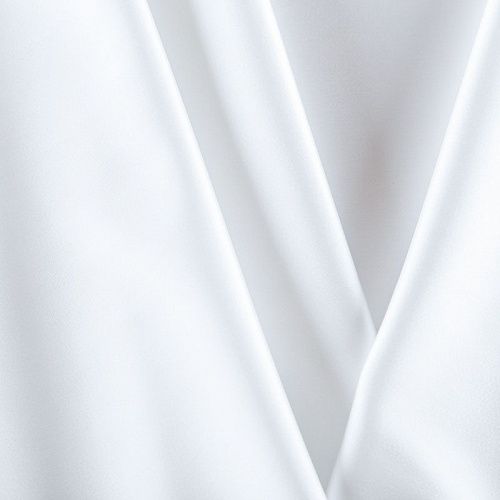 Сатин стрейч 001-07805 белый однотонный