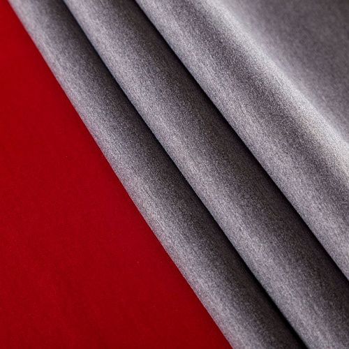 Неопрен двухсторонний 038-03695 серо-вишневый однотонный