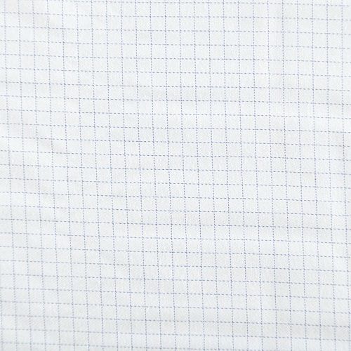 Хлопок рубашечный К21-722 белый принтованный