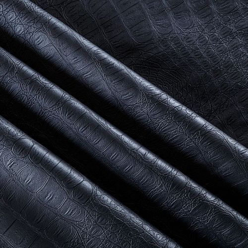 Экокожа стрейч 070-06760 черный однотонный