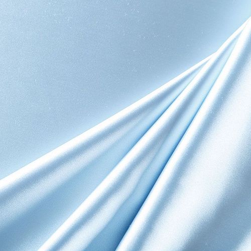 Сатин стрейч 001-07048 светло-голубой однотонный
